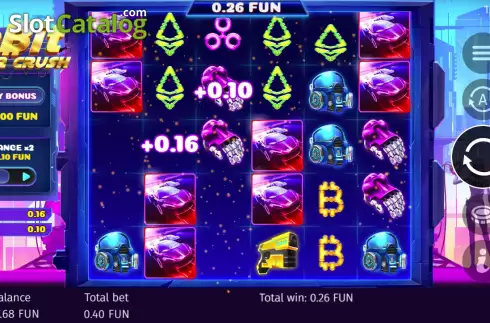 Скрин3. mBit Cyber Crush слот