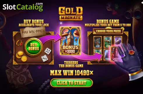 Скрин2. Gold Magnate слот