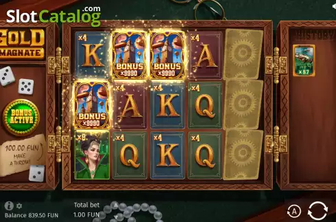 Скрин7. Gold Magnate слот