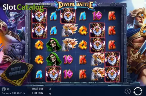 Скрин5. Divine Battle слот