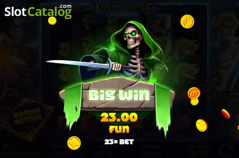 Скрин9. Divine Battle слот