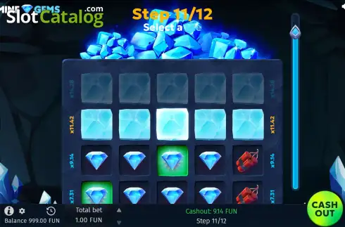 Скрин7. Mine Gems слот