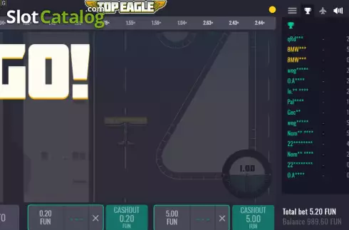 Скрин2. Top Eagle слот