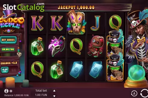 Скрин2. Voodoo People слот