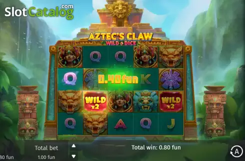Скрин3. Aztec's Claw Wild Dice слот