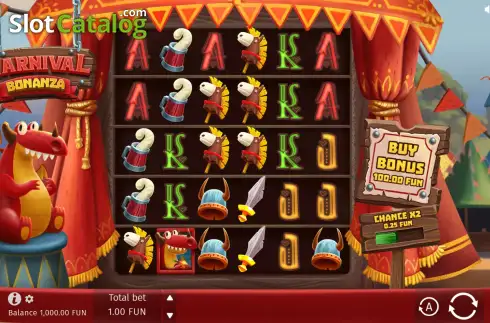 Скрин3. Carnival Bonanza слот