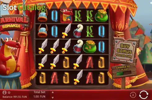 Скрин4. Carnival Bonanza слот