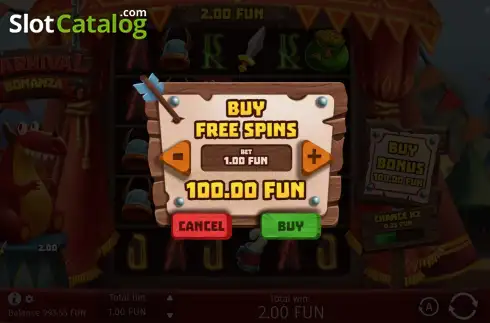 Скрин5. Carnival Bonanza слот