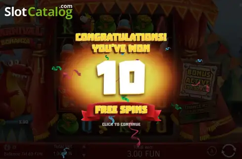 Скрин7. Carnival Bonanza слот