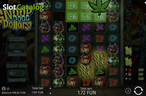 Скрин7. Snoop Dogg Dollars слот