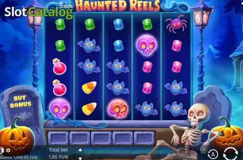 Скрин2. Haunted Reels (BGAMING) слот