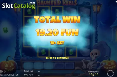 Скрин3. Haunted Reels (BGAMING) слот