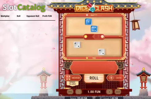 Скрин2. Dice Clash слот