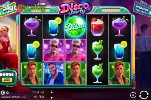 Скрин2. Disco Party слот