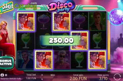 Скрин3. Disco Party слот