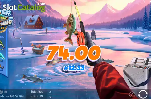 Скрин3. Winter Fishing Club слот