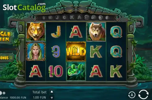 Скрин2. Jungle Queen (BGAMING) слот