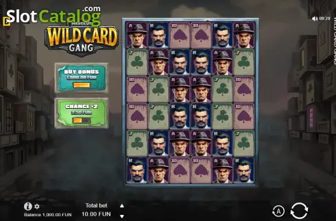 Скрин2. Wild Card Gang слот