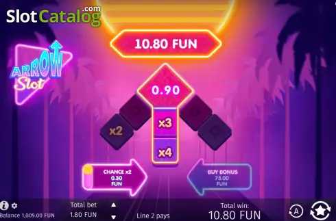 Скрин3. Arrow Slot слот
