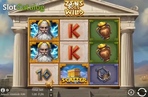Скрин2. Zeus Goes Wild слот