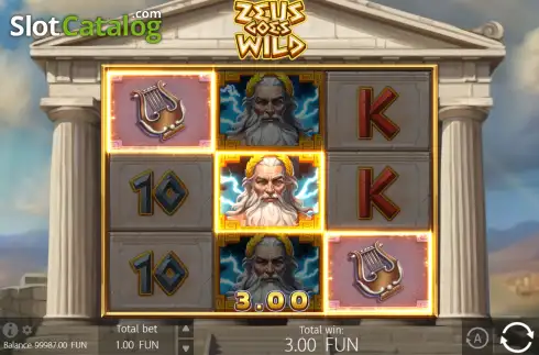 Скрин3. Zeus Goes Wild слот