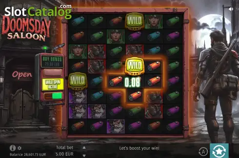 Скрин2. Doomsday Saloon слот