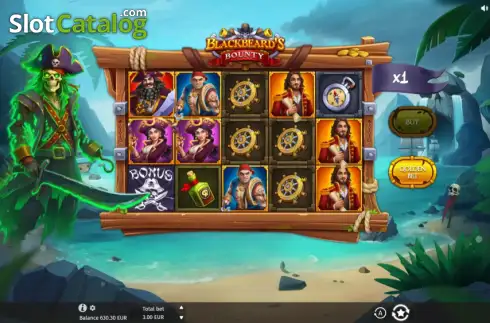 Скрин2. Blackbeard's Bounty (BGAMING) слот
