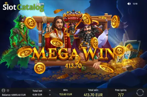 Скрин3. Blackbeard's Bounty (BGAMING) слот