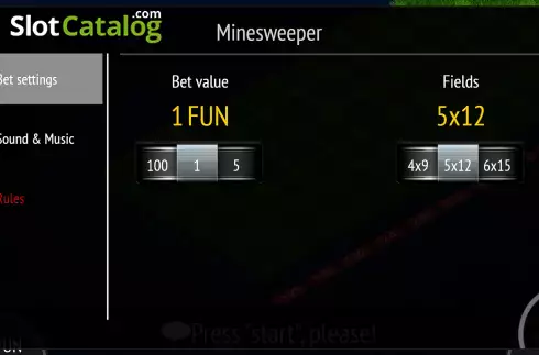 Скрин8. Minesweeper (BGAMING) слот