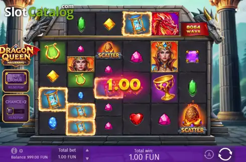 Скрин3. Dragon Queen Megaways слот