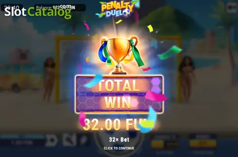 Скрин3. Penalty Duel слот