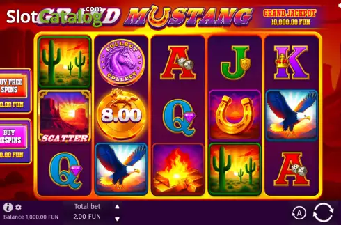 Скрин2. Grand Mustang слот