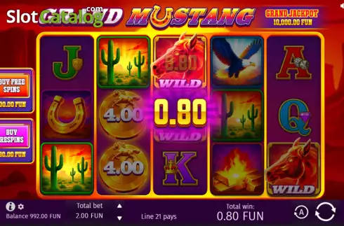 Скрин3. Grand Mustang слот
