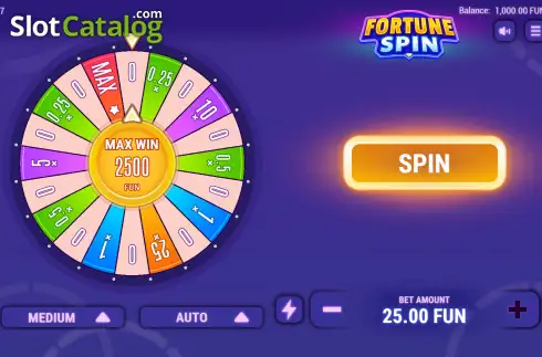 Скрин2. Fortune Spin слот