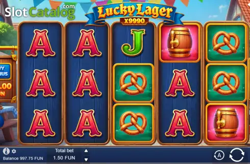 Скрин2. Lucky Lager x9990 слот