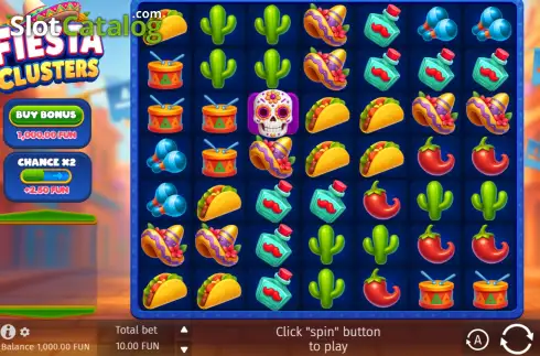 Скрин2. Fiesta Clusters слот