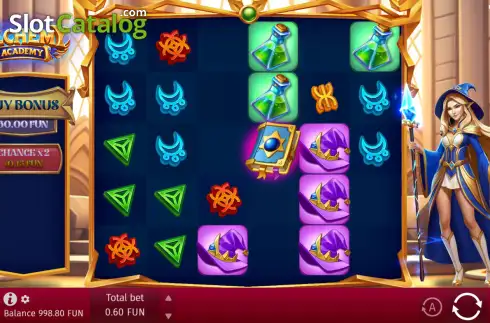 Скрин3. Alchemy Academy слот