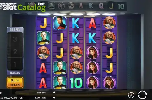Скрин2. Star Trek The Next Generation (BGAMING) слот