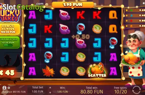 Скрин3. Lucky Turkey слот