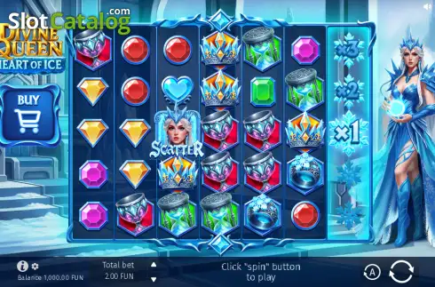 Скрин2. Divine Queen: Heart of Ice слот