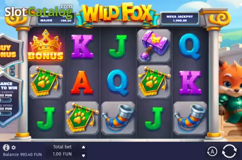 Скрин2. Wild Fox слот