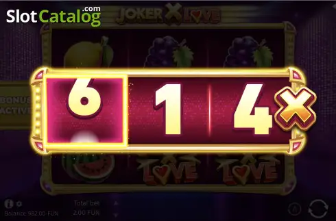 Скрин3. Joker X Love слот