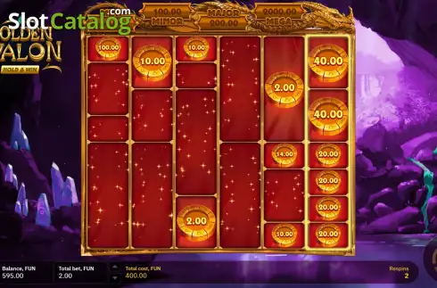 Скрин3. Golden Avalon Hold and Win слот