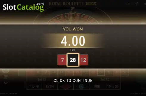 Скрин3. Royal Roulette 500x слот