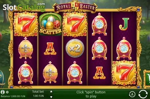 Скрин2. Royal Easter слот