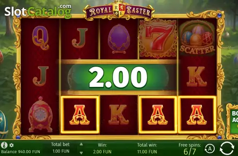 Скрин3. Royal Easter слот