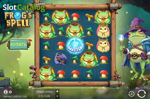 Скрин2. Frog's Spell слот