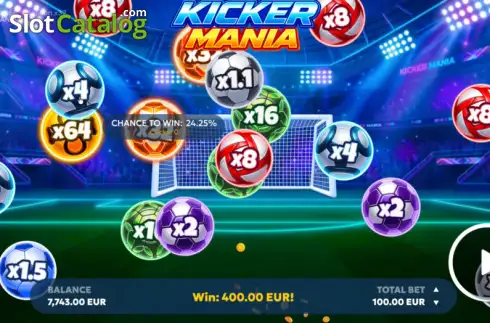 Скрин2. Kicker Mania слот