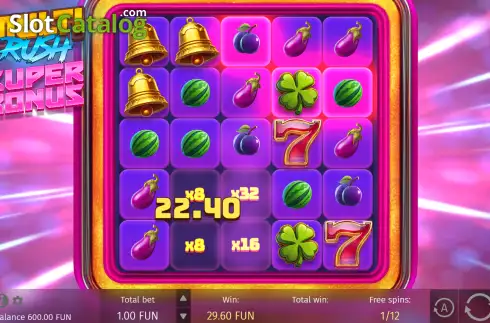 Скрин3. Multi Rush слот