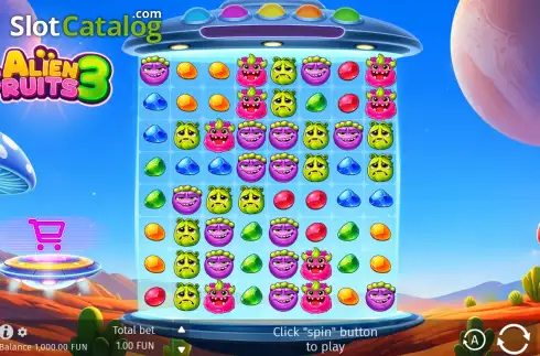 Скрин2. Alien Fruits 3 слот